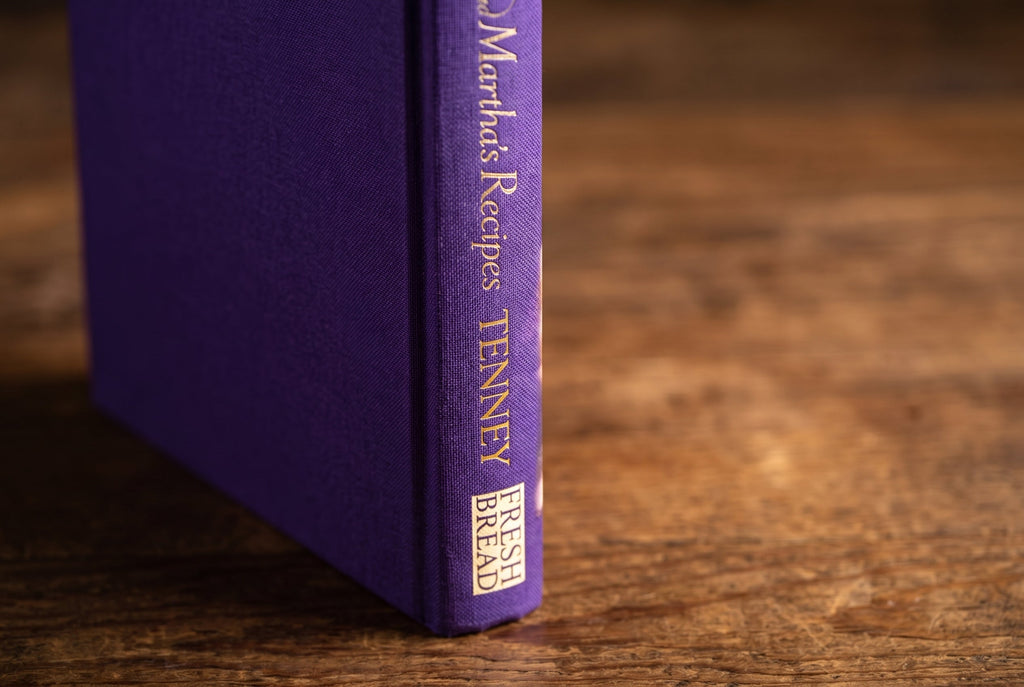Studio photo of Mary's Prayers and Martha's Recipes in detail
