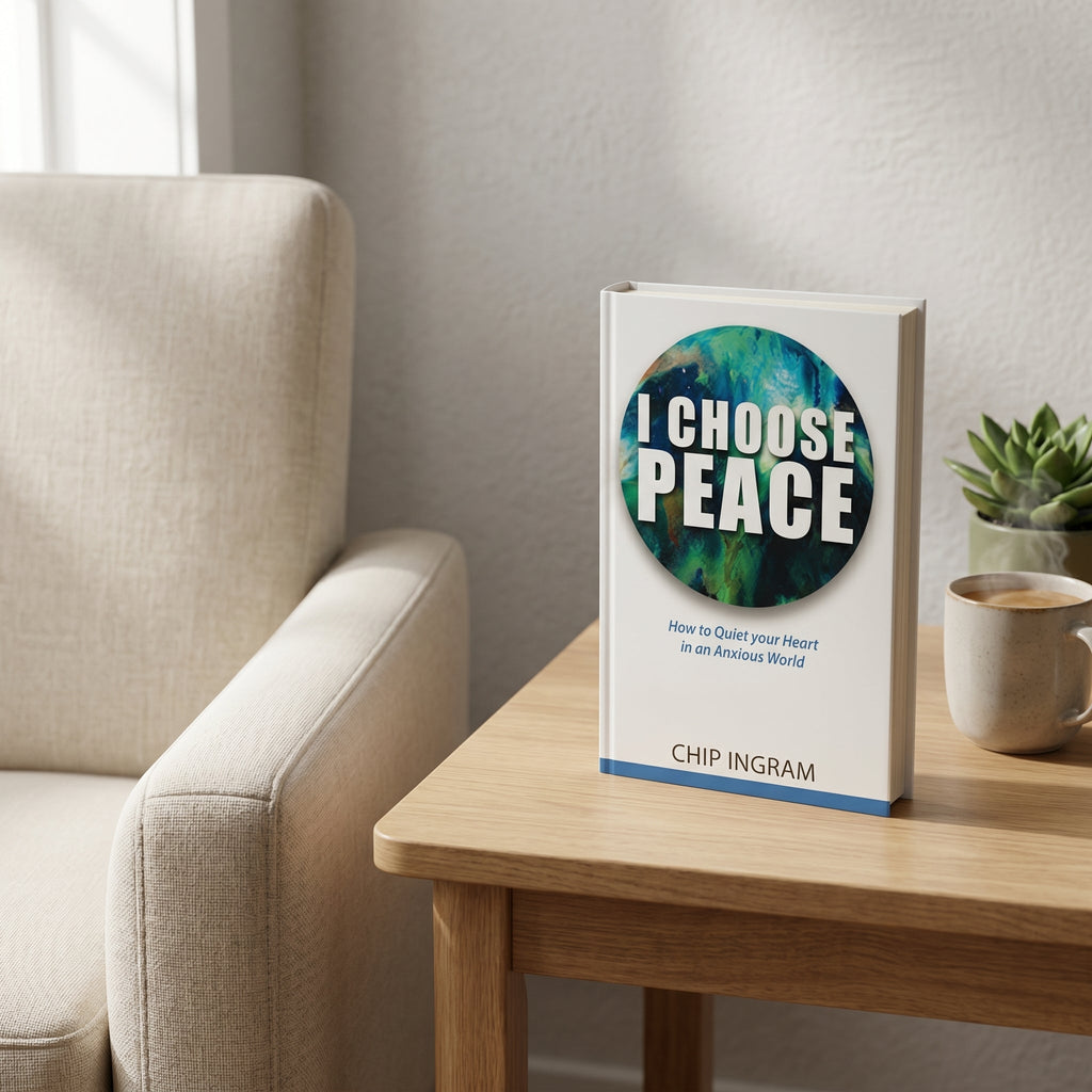 Studio photo of I Choose Peace: How to Quiet Your Heart in an Anxious World in lifestyle