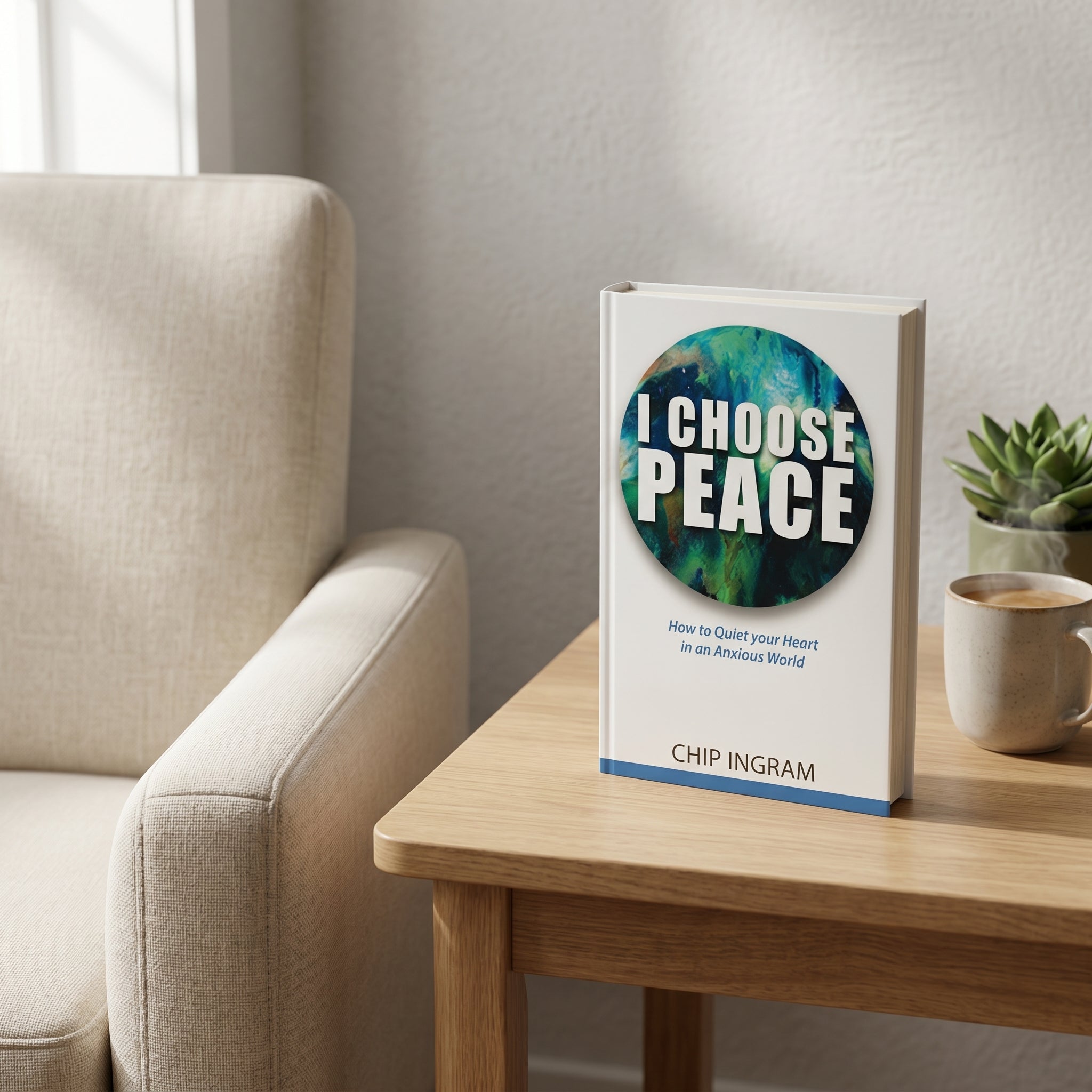 Studio photo of I Choose Peace: How to Quiet Your Heart in an Anxious World in lifestyle
