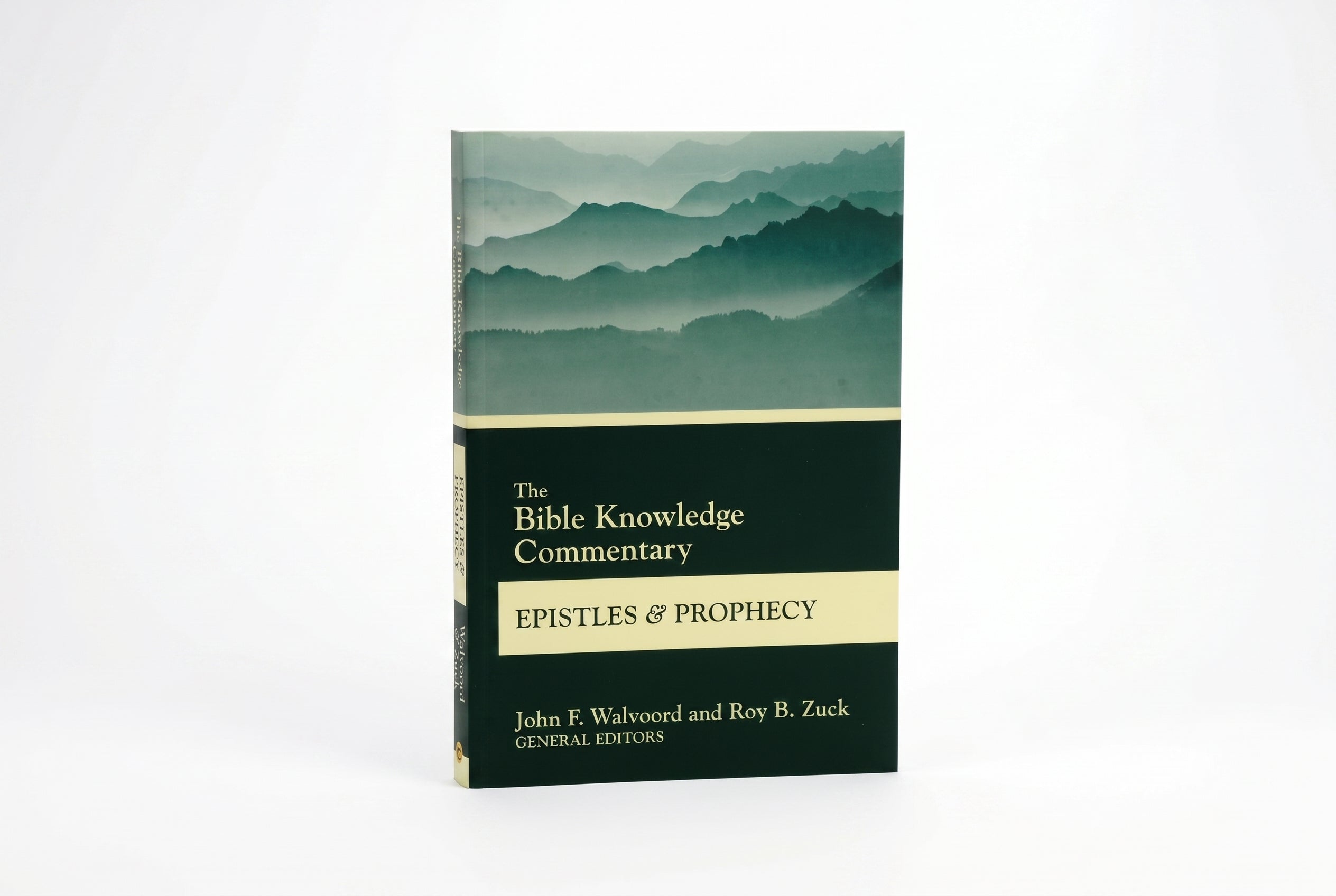 Studio photo of The Bible Knowledge Commentary Epistles and Prophecy in hero