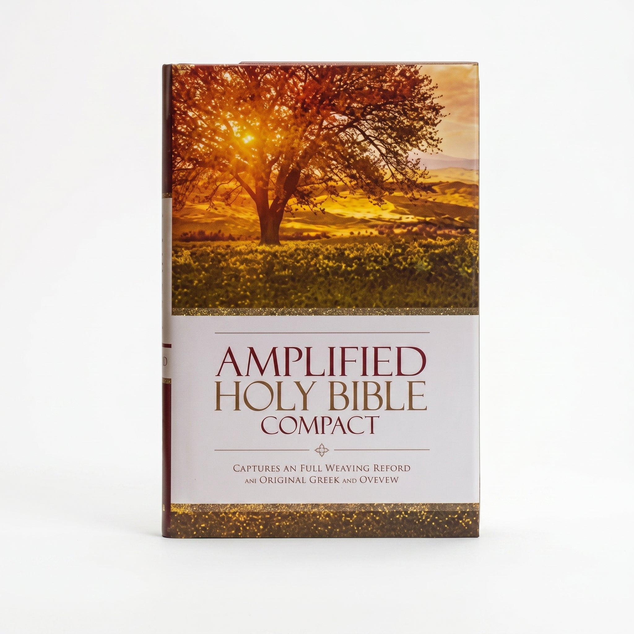Studio photo of Amplified Holy Bible, Compact, Hardcover: Captures the Full Meaning Behind the Original Greek and Hebrew in hero