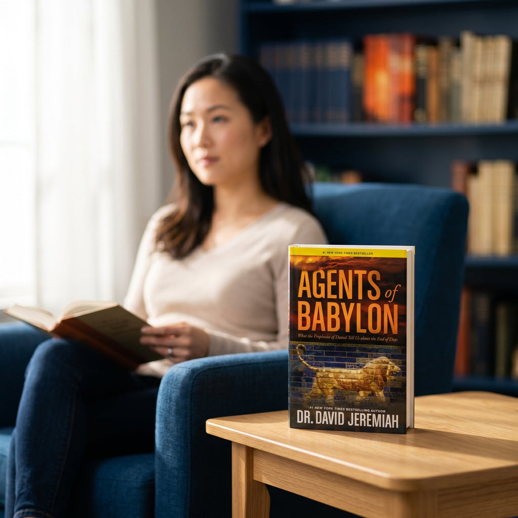 Studio photo of Agents of Babylon: What the Prophecies of Daniel Tell us about the End of Days in lifestyle