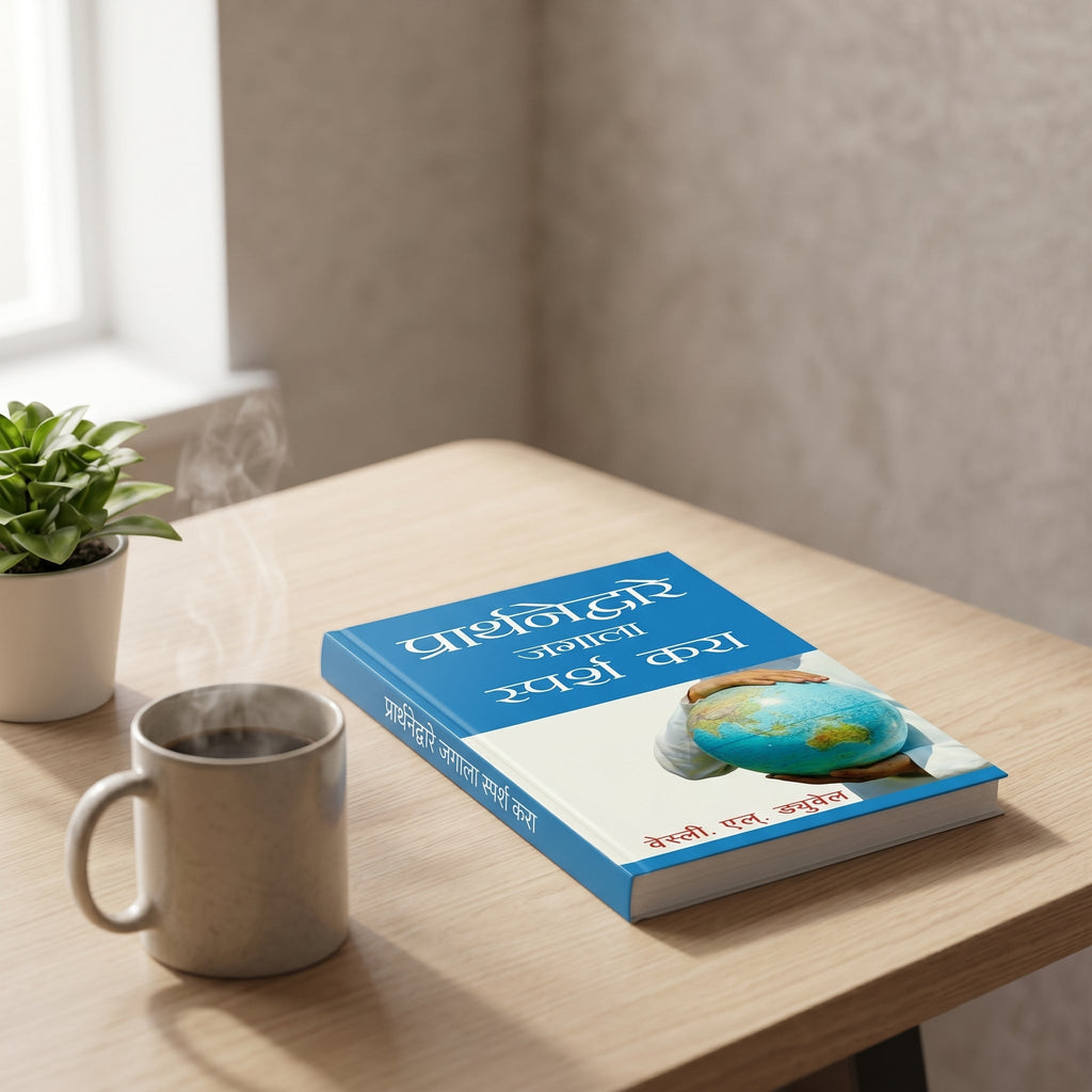 Studio photo of Touch the World through Prayer (Marathi) in lifestyle