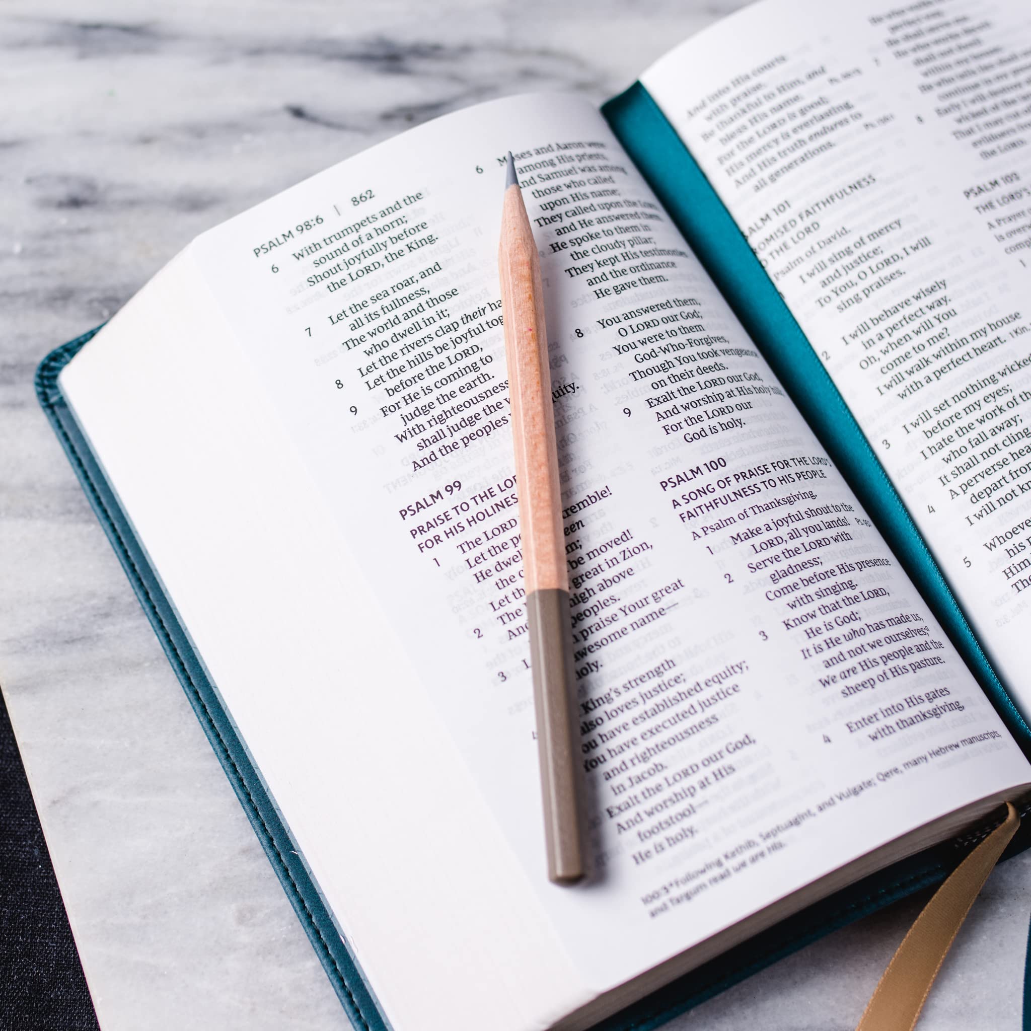 NKJV compact reference Bible in imitation leather with red letter text.