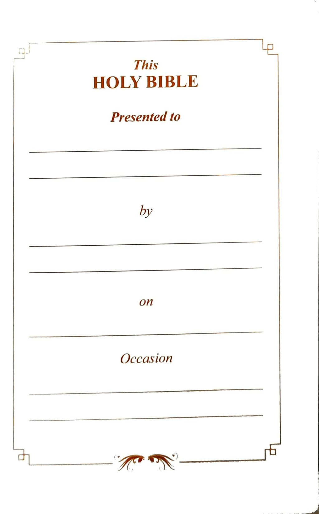 Tamil Bible, Semi-Compact Edition, Black Cover, Open Type with Thumb Index (ISBN: 9788119095339)