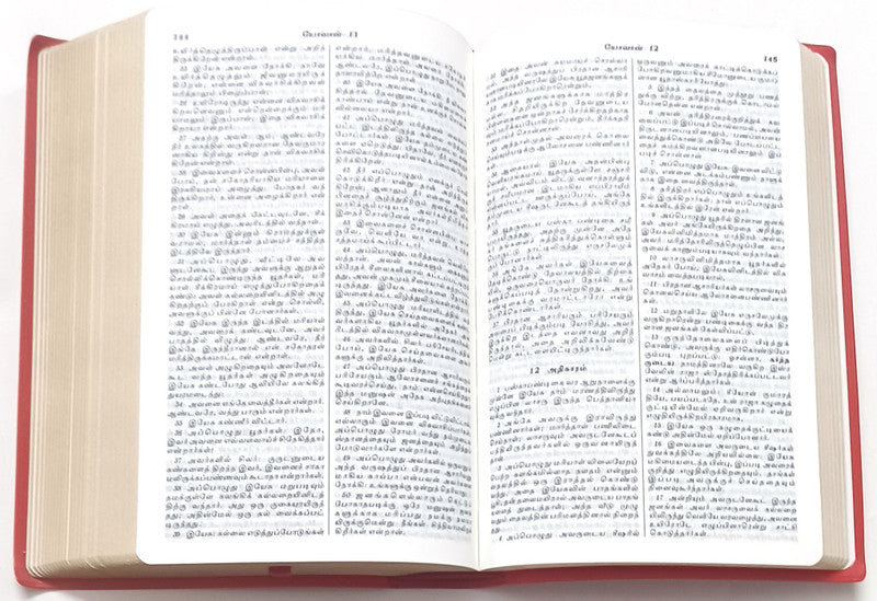 Limited Edition Tamil Bible Small Size with Concordance (Open Type)