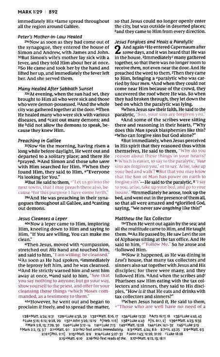 NKJV Deluxe Thinline Reference Bible, Brown Genuine Leather, Comfort Print - ISBN: 9780785248842