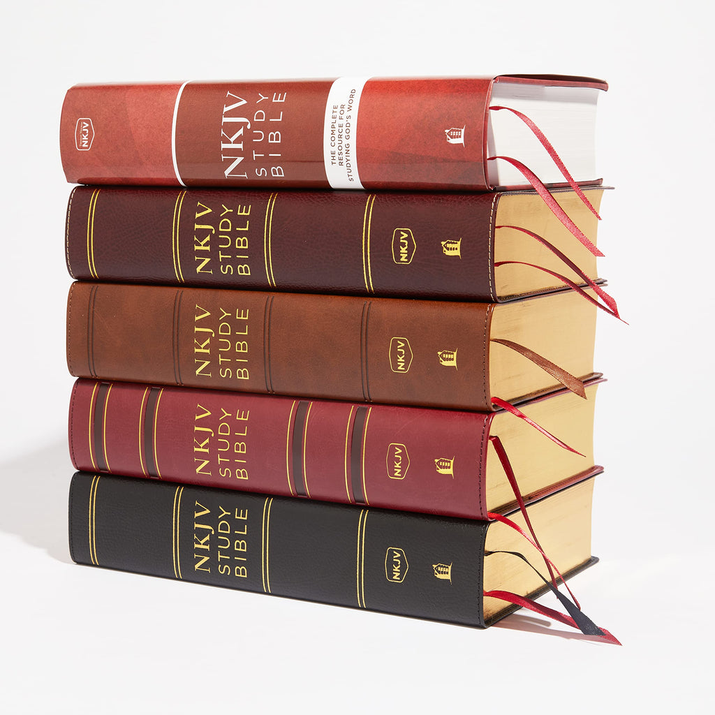 NKJV Study Bible, Hardcover, Comfort Print: The Complete Resource for Studying God’s Word Hardcover