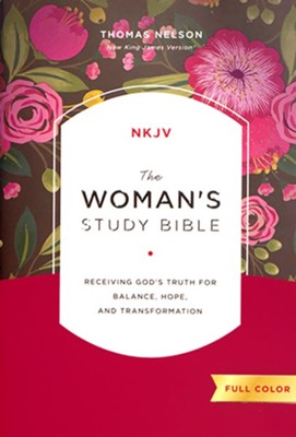 NKJV Woman's Study Bible, Fully Revised, Hardcover