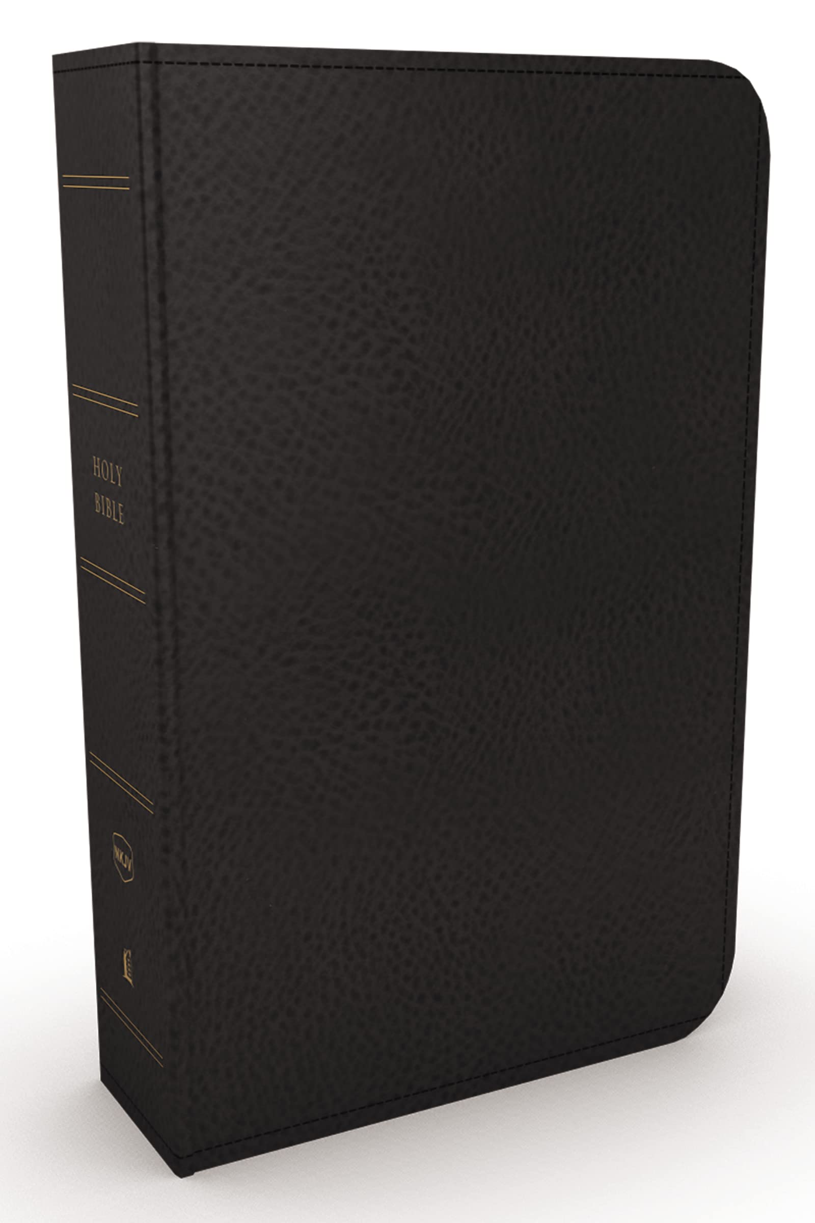 NKJV Minister's Bible, Leathersoft, black, red letter edition with comfortable print